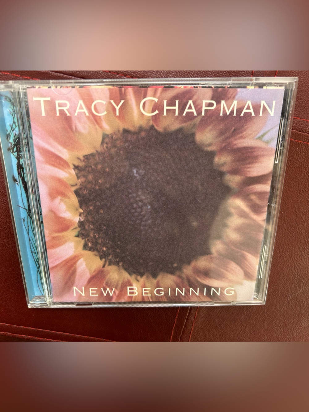 New Beginning CD - Tracy Chapman: Pink Sunflower Cover, pristine/duplicate cd